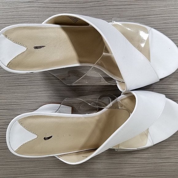 Leith Catch Crisscross Sandal, White, Womens Size 8.5 M - Picture 8 of 10